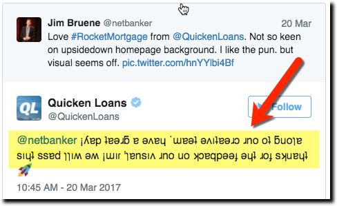 quicken loans tweet