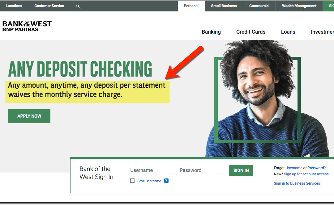 Penalty Fee UX: Bank of the West Formalizes the OD Mulligan*