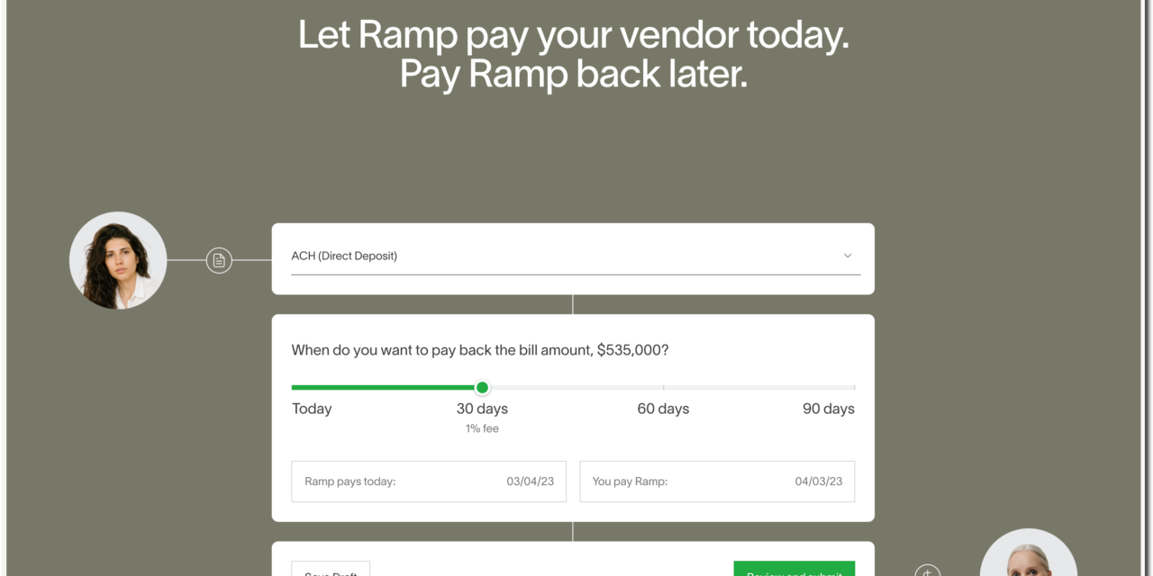Small Business Payments & Charge Card Provider Ramp Adds Credit Option for Billpay
