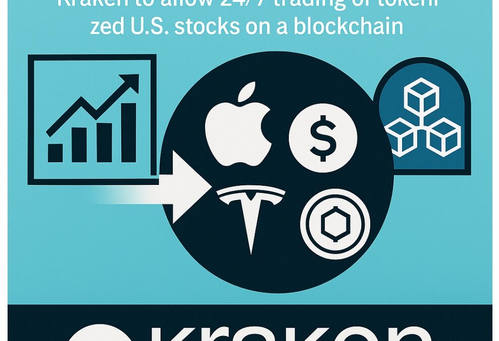 Kraken’s Big Asset Tokenization Play