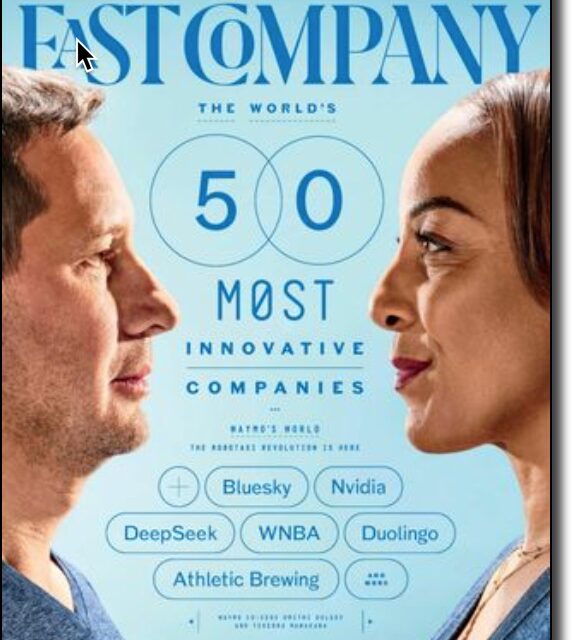 Fintech in Fast Company: 15 Companies Named to 2025 List