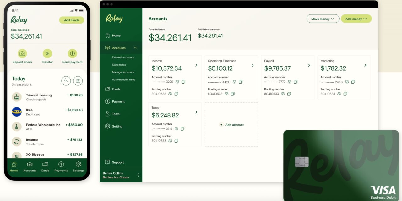 Digital SMB Banks: Relay Continues to Build Out a Robust Offering
