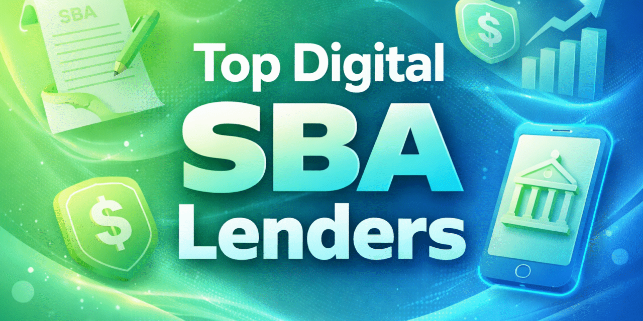 Top 13 Digital SBA Lenders to Small Businesses (7A) in 2025