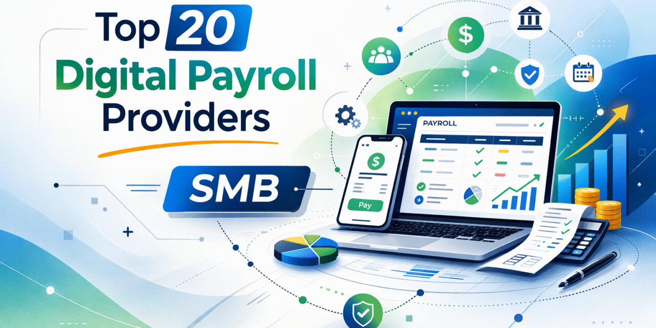Top 20 Digital Cloud Payroll Providers for Small Businesses (March 2026)